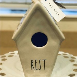 Rae Dunn REST birdhouse